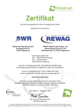 Zertifikat_REWAG SWR ISO 50001 Energiemanagementsystem OmniCert Umweltgutachter GmbH
