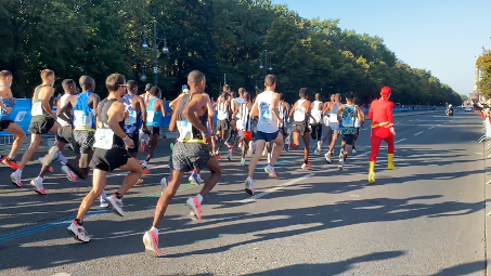 OmniCert beim Berlin Marathon 2021 für das EMAS-Audit.