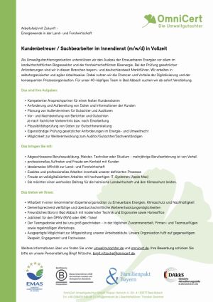 Stellenanzeige_Kundenbetreuer-Sachbearbeiter_Energiewende-klimaschutz-landwirtschaft